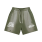 The Upgrade Sun Fade Distressed Shorts