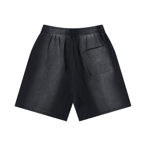The Upgrade Sun Fade Distressed Shorts